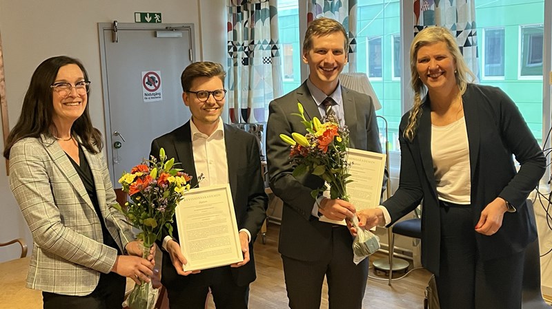 SRA pristagare bästa uppsats 2021
